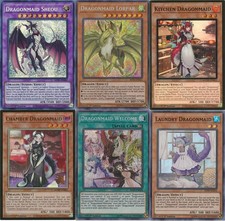 Yugioh Competitive Deluxe Complete Dragonmaid Deck Lady's Chamb **HOT** + Bonus picture