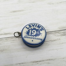 Vintage Levin's 19th Anniversary 1939 Advertising Pocket Tape Measure picture