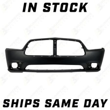 NEW Primered - Front Bumper Cover Fascia for 2011 2012 2013 2014 Dodge Charger picture
