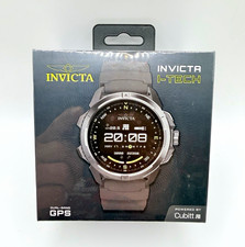 Invicta I-TECH Smartwatch GPS Bluetooth Flashlight 53mm Black Silicone picture
