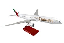 Skymarks SKR9402 Emirates Boeing 777-300ER A6-ENV Desk 1/100 Jet Model Airplane picture