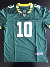 Nike Men's On Field Jordan Love #10 Green Bay Packers Green Jersey Size Large picture