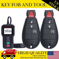 For 2018 2019 2020 2021 Dodge Ram 1500 2500 3500  Remote Car Key Fob Kit Tool picture
