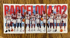 Michael Jordan  1991-1992 Skybox 3 Card Lot Barcelona Olympics picture