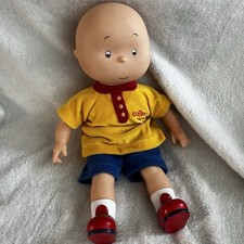 Caillou Classic Friend Doll Hard Head Soft Plush Vinyl PBS 14