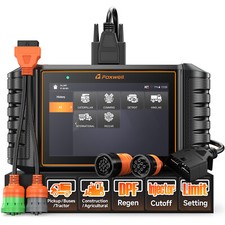FOXWELL HD500 Heavy Duty Truck Scanner DPF Regen & Speed Limit Adjustment picture
