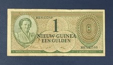 Netherlands Nieuw Guinea 1 Gulden 1950 Rare picture
