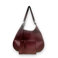 Gucci B Large Rosso Ancora Soft Leather Shoulder Bag - Authentic Pre-Owned picture