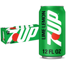7UP Caffeine Free Lime Lemon Soda Pop, 12 fl oz, 12 Pack Cans picture