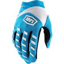 100% Airmatic Motocross Gloves Blue picture