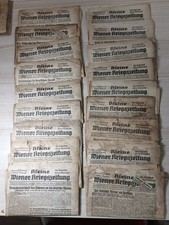 18x Original War Newspapers from January 1945 Vienna picture