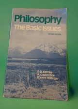 Philosophy: The Basic Issues College Textbook W' Note From Author 