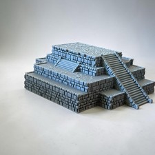 Jungle Platform D&D Terrain Lizardman Temple Ruins 2”x5” For Mini Adventurers picture