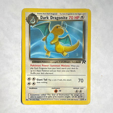 Pokémon TCG Dark Dragonite 22/82 Team Rocket Rare Regular EN Unlimited 70 HP picture