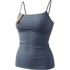 Skims Cotton Jersey Cami Harbor Blue SL-CAM-6368W Adjustable Strap XXS picture