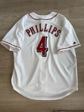 Brandon Phillips Signed Majestic Cincinnati Reds Jersey picture