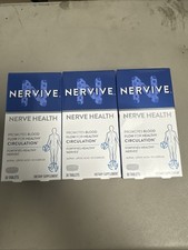 3 New Nervive Nerve Health - 30 Tablets Each Box Exp. 04/2027 picture