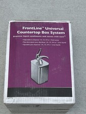 San Jamar Carlisle P4900BK Condiment Countertop Box System With Black Pump picture