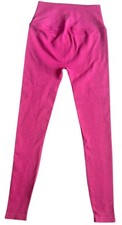 Spiritual Gangster Womens Small Seamless Ribbed Leggings Pink EUC picture