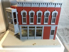 MTH Rail King 30-9012 Corner Drug Store Two Stories Used W/Shop Worn Box. picture
