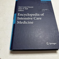 Encyclopedia of Intensive Care Medicine Vol 1 (A-C).   Vol 1 (A-C) ONLY picture