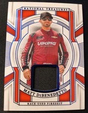 2025 Panini National Treasures - Race Used Firesuits Matt DiBenedetto #20/75... picture