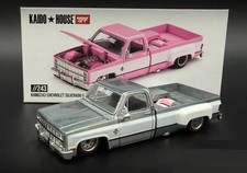 Chase Kaido House 1:64 Chevrolet Silverado Dually Vintage Spec V2 Pink KHMG243 picture