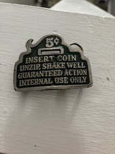Insert Coin Sex Joke Funny Novelty Belt Buckle picture