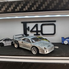 Hot Wheels 1998 Convention Ferrari F40 Zamac *BLISTER FRESH* picture