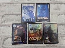5 Card Full Set LA Dodgers Godzilla Minus Zero Trading Card Lot SGA picture