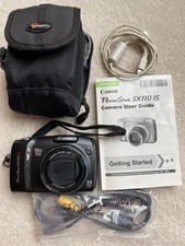 Canon PowerShot SX110 IS 9.0MP Digital Camera 10X Optical Zoom- Tested & Working picture