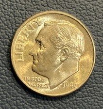 1946 D Roosevelt Dime GEM 💎 Uncirculated - 90% Silver picture