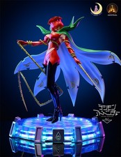 MIMAN Studio Digimon Rosemon Resin Model in stock H28cm Led Light Collection picture