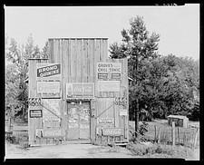 Photo:Tuscaloosa Greensboro Alabama Roadside Store 1930s Coca-Cola Signs picture
