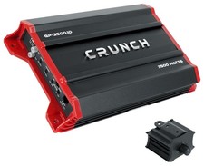 Crunch GP-3500.1D 3500 Watt @ 1 Ohm Mono Car Amplifier Audio Amp Class D picture