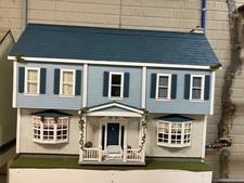 Front-Opening 10 Room Dollhouse with Furniture picture