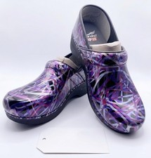 Dansko XP 2.0 patent Ribbon Women's Clog Shoes size 39, picture