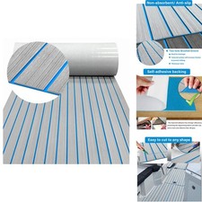 HZCHIONE Boat Flooring 94x35, EVA Foam Decking Faux Teak Marine Carpet Non-Slip picture