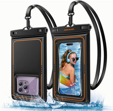 Funda Impermeable Flotante IPX8 para Móvil Pack 2 Bolsa Estanca Universal, Nuevo picture
