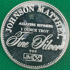 1 oz Silver Round 1986 The Right to Bear Arms–American Freedom Series JM (918c) picture