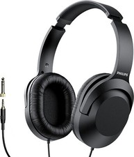 Philips Over the Ear Wired Stereo Headphones -TAH2005- Black picture