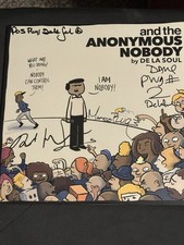 De La Soul Anonymous Nobody 2lp Green Vinyl, 2016 Signed Autographed David Byrne picture