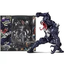 6.7'' Venom Action Figure Yamaguchi Revoltech Poseable Collectible Toy 17cm Gift picture