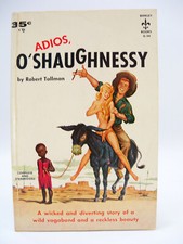 Adios O'Shaughnessy By Robert Tallman 1956 Paperback First Printing picture