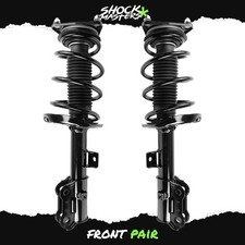 Front Pair Suspension Strut Coil Spring Kit for 2014-2019 Kia Soul FWD picture