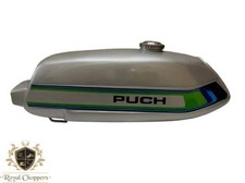 Fit For Puch Magnum II ZA50 Moped Silver Painted 1980 Model ECs Steel Fuel Tank picture