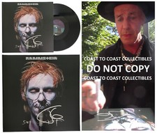 Till Lindemann Signed Rammstein Sehnsucht Album COA Proof Autographed Vinyl picture