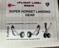 Flight Line Resin FLR550 1/32 F/A-18E/F/G Super Hornet Landing Gear Set (Trum) picture