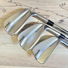 Ping Blueprint Forged Orange Dot 7, 8, 9 Irons RH Tour Issue X100 X-Stiff picture