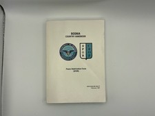 Bosnia Country Handbook by Department of Defense 1997 Paperback First Edition picture